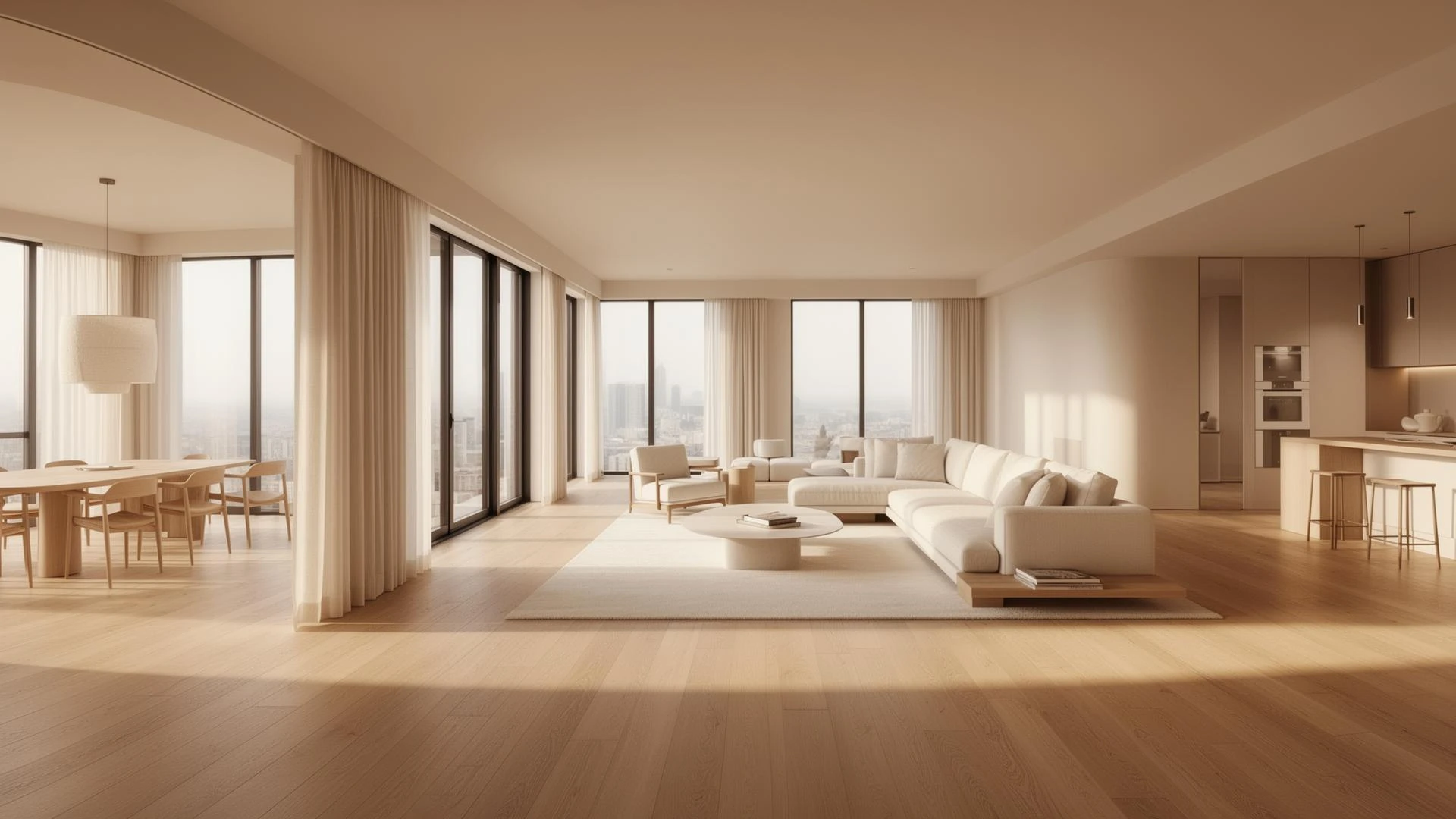 Wnętrze nieruchomości w widoku wirtualnego spaceru 360°